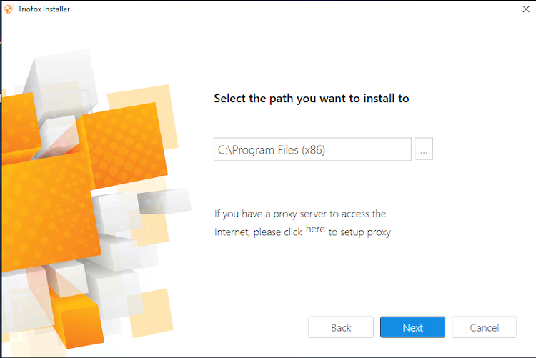 triofox program path