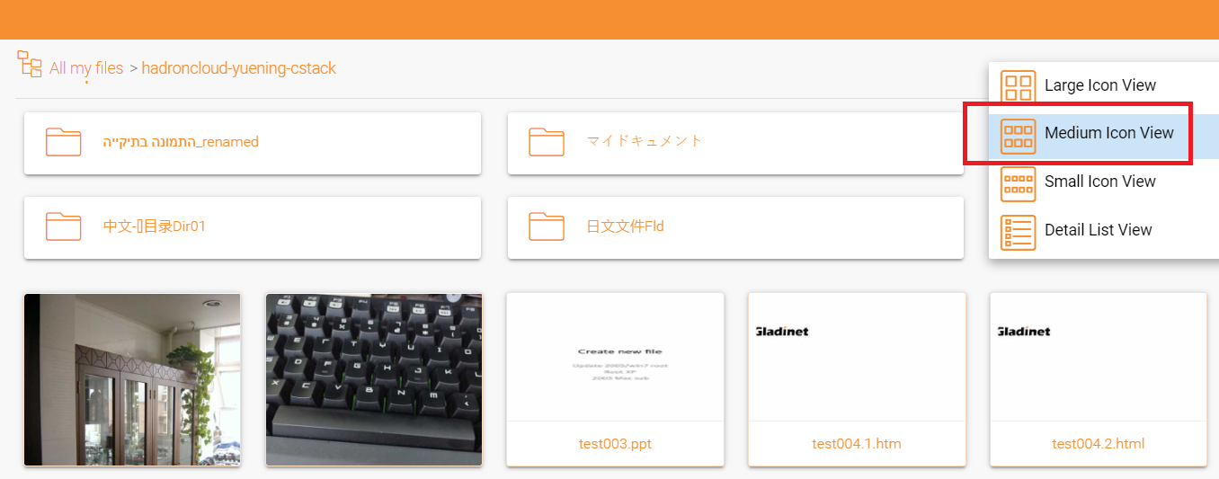 triofox web interface